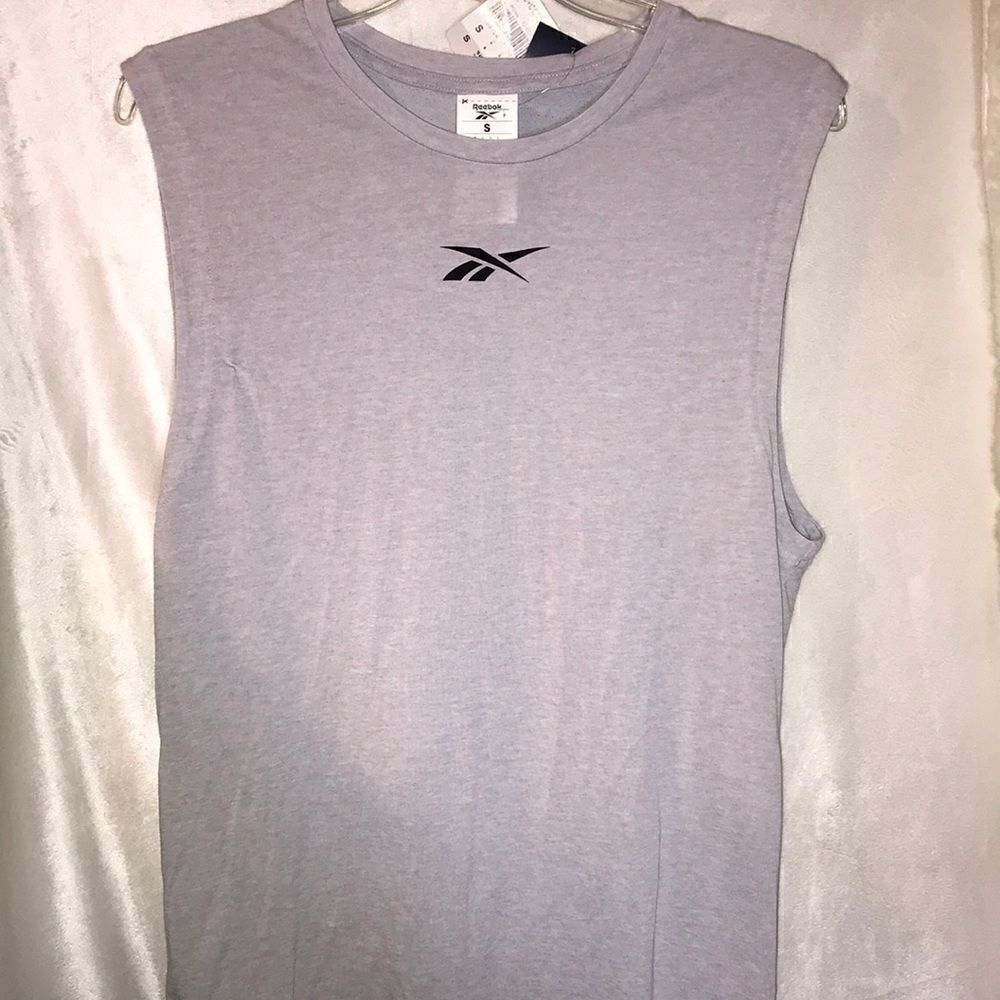 Reebok by Pyer Moss Men's Gray Pullover Crew Neck Tank Top Size Small NWT